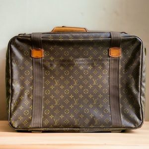 Authentic Louis Vuitton Satellite suitcase classic monogram canvas